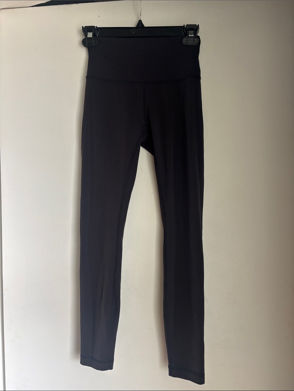 Lululemon Black High-Rise Wunder Train Tight 25” Leggings Size 4
